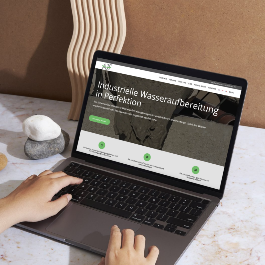 Webdesign Beispiel von Lechclick - Webdesign Services in Augsburg, Schwabmünchen, Landsberg und in der Nähe und Umgebung