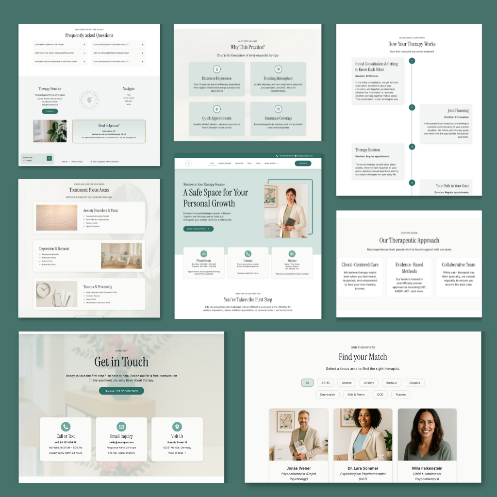 Psychotherapy Website