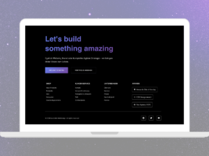 Website Footer Design