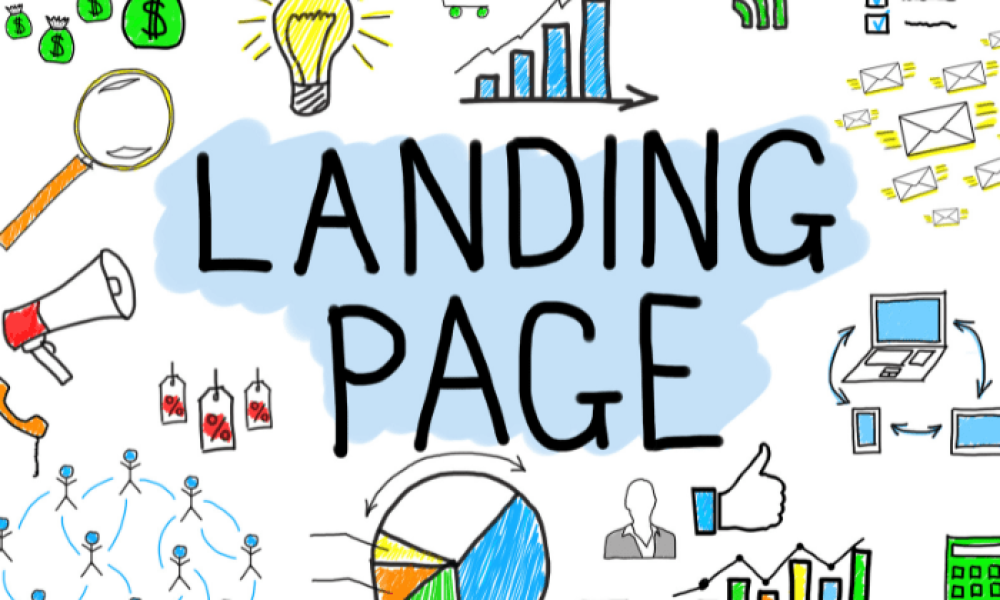 Was ist eine Landingpage Titelbild Blogbeitrag Lechclick
